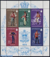 Antigua & Barbuda 1972 Uniforms S/s, Mint NH, Various - Uniforms - Disfraces
