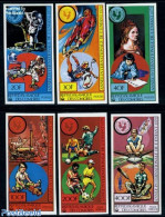 Comoros 1979 Int. Year Of The Child 6v Imperforated, Mint NH, Sport - Transport - Various - Football - Kayaks & Rowing.. - Rudersport
