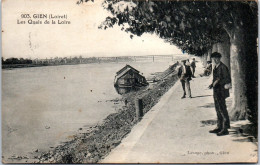 45 GIEN - Les Quais Et La Loire  - Gien