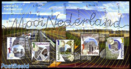 Netherlands 2011 Beatiful Netherlands, Mixed S/s, Mint NH, Religion - Various - Churches, Temples, Mosques, Synagogues.. - Nuovi