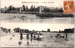 45 CHATILLON SUR LOIRE - Le Pont Suspendu  - Chatillon Sur Loire