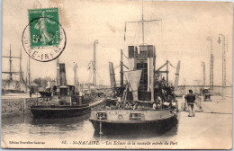 44 SAINT NAZAIRE - Les écluses De La Nouvelle Entrée Du Port  - Andere & Zonder Classificatie