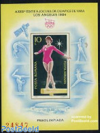 Romania 1984 Olympic Games Los Angelos  S/s, Mint NH, Sport - Gymnastics - Olympic Games - Unused Stamps