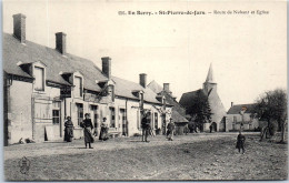 36 SAINT PIERRE DE JARS - Route De Nohant Et église  - Sonstige & Ohne Zuordnung