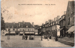 18 SAINT AMAND MONTROND - La Place Du Marché  - Autres & Non Classés