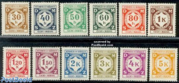 Bohemia & Moravia 1941 On Service 12v, Mint NH - Other & Unclassified