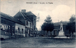 61 HEUGON - La Place De L'église.  - Sonstige & Ohne Zuordnung