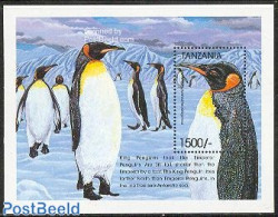 Tanzania 1999 King Penguin S/s, Mint NH, Nature - Birds - Penguins - Tanzanie (1964-...)