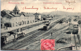 LUXEMBOURG - BETTEMBURG - Totalansicht Des Bahnhofs [rare] - Altri & Non Classificati