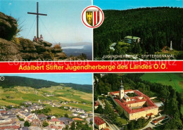 73243745 Aigen Muehlkreis Adalbert Stifter Jugendherberge Stifterdenkmal Gipfelk - Autres & Non Classés