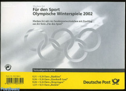 Germany, Federal Republic 2002 SALT LAKE CITY BOOKLET, Mint NH, Sport - Olympic Winter Games - Skating - Skiing - Stam.. - Neufs