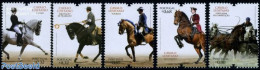 Portugal 2009 Horse Sports 5v, Mint NH, Nature - Sport - Horses - Sport (other And Mixed) - Nuevos