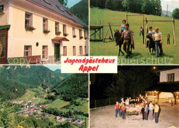 73243738 Muerzsteg Jugendgaestehaus Appel Kinderspielplatz Ponyreiten Landschaft - Sonstige & Ohne Zuordnung