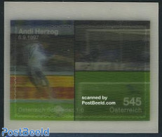 Austria 2008 World Cup Football S/s, 3-D StampS, Mint NH, History - Sport - Various - Europa Hang-on Issues - Football.. - Nuevos