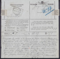 Télégramme Déposé à Namur - Càd Bureau D'arrivée [EGHEZEE /-4 MAI 1904] - Telegramme