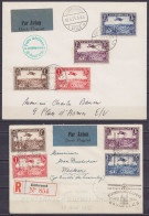 Luxembourg - Lot De 6 Documents Par Poste Aérienne De 1931 à 1937 - Voir Scans - Cartas & Documentos