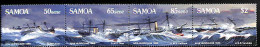 Samoa 1989 Sunken Ships 4v [:::], Mint NH, Transport - Ships And Boats - Boten