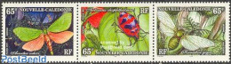 New Caledonia 1997 Insects 3v [::], Mint NH, Nature - Insects - Ungebraucht