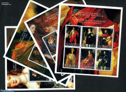 Saint Vincent 2000 Anthony Van Dyck 24v (4 M/s), Mint NH, History - Netherlands & Dutch - Art - Paintings - Geografía