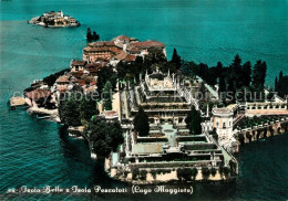 73243683 Isola Bella Lago Maggiore Fliegeraufnahme Isola Pescatori Isola Bella L - Altri & Non Classificati