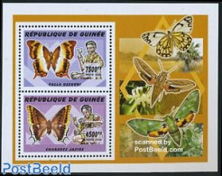 Guinea, Republic 2006 Scouting, Butterflies S/s, Mint NH, Nature - Sport - Butterflies - Scouting - Other & Unclassified