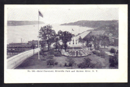 ETATS UNIS - NEW YORK - Hotel Claremont - Riverside Park And Hudson River - Other Monuments & Buildings