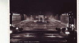 Genova Di Notte - Piazza Della Vittoria - Viaggiata - Genova (Genoa)