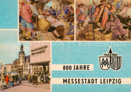 73243492 Leipzig 800 Jahre Messestadt Messehaus Am Markt Buchmesse Katalog Leipz - Leipzig