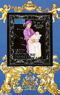 Central Africa 1985 Henri/Queen Mother S/s, Mint NH, History - Kings & Queens (Royalty) - Koniklijke Families