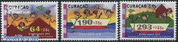 Curaçao 2012 Children 3v, Mint NH, Transport - Ships And Boats - Bateaux