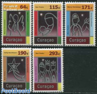 Curaçao 2012 December Stamps 5v, Mint NH, Religion - Christmas - Natale