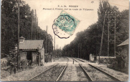 78 POISSY - Passage A Niveau Sur La Route De Villennes. - Poissy