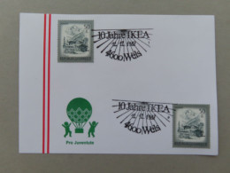 Österreich Pro Juventute - Mit Sonderstempel 12. 12. 1987 Wels, 10 Jahre IKEA (Nr.1485) - Other & Unclassified