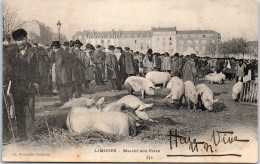 87 LIMOGES - Le Marche Aux Porcs. - Limoges
