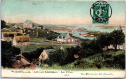 50 GRANVILLE - Vue Sur Les Iles Chaussey Et La Ville  - Granville