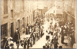 50 GRANVILLE  CARTE PHOTO Procession De Protestation Inventaires 1905 - Granville