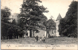 58 CHAMPLEMY - Le Vieux CHATEAU- Les Tours. - Andere & Zonder Classificatie