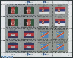 United Nations, New York 2014 Flags M/s, Mint NH, History - Flags - Other & Unclassified