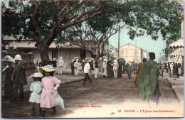 SENEGAL - DAKAR - L'eglise Rue Sandiniery  - Sénégal