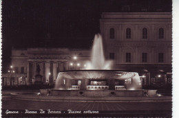 Genova - Piazza De Ferrari - Visione Notturna - Viaggiata - Genova (Genua)