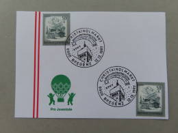 Österreich Pro Juventute - Mit Sonderstempel 12. 12. 1987 Bregenz, Christkindlmarkt (Nr.1486) - Otros & Sin Clasificación