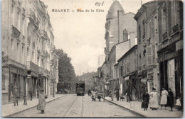 42 ROANNE - La Rue De La Cote. - Roanne