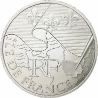 France, 10 Euro, Île-de-France, 2010, Paris, Argent, SUP+, KM:1657 - France