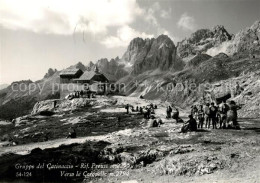 73243417 Cortina D Ampezzo Gruppo Del Catinaccio Rif. Preuss Cortina D Ampezzo - Andere & Zonder Classificatie