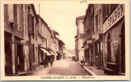 47 CASTELJALOUX - La Grande Rue, Vue Generale. - Casteljaloux