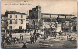 30 AIGUES MORTES - Le Marche Place Saint Louis  - Otros & Sin Clasificación