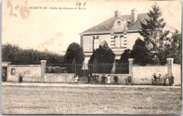 28 OUARVILLE - Ecole Des Garcons Et Mairie. - Autres & Non Classés