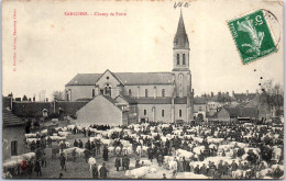 18 SANCOINS - Vue D'ensemble Du Champ De Foire. - Sancoins