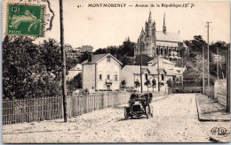 95 MONTMORENCY - L'avenue De La Republique. - Montmorency