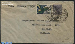 Brazil 1936 Letter From Brazil To The Hague, Postal History - Covers & Documents